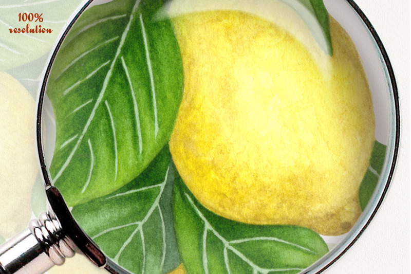 lemons-watercolor-clip-art