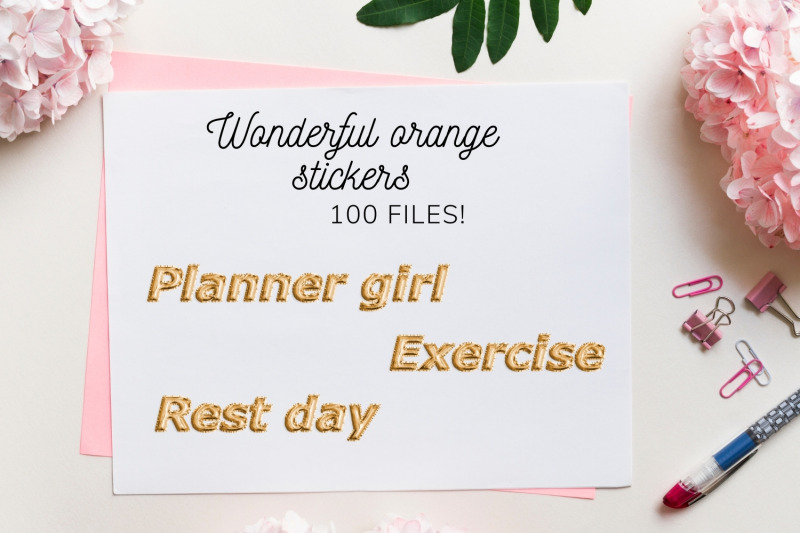 cute-orange-balloon-stickers-for-planners