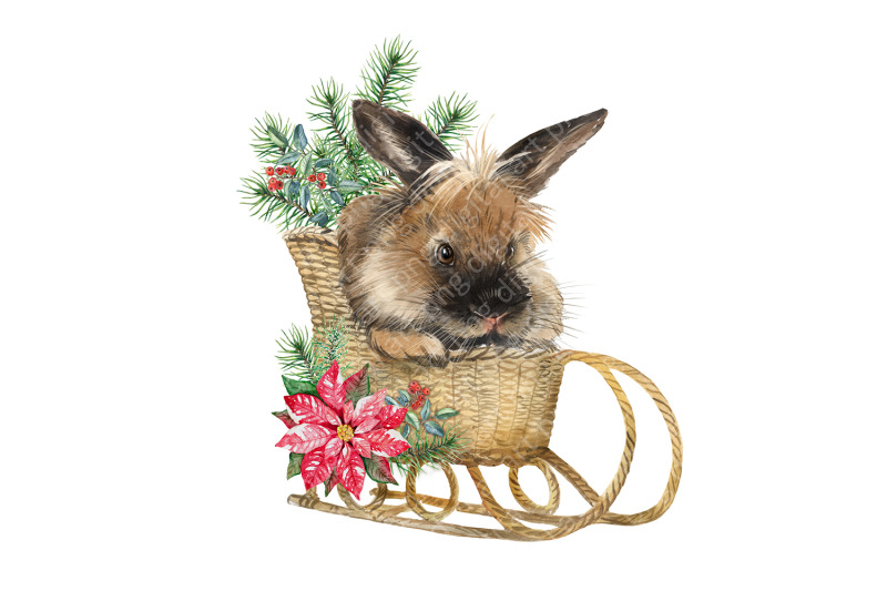 christmas-rabbits-watercolor-clipart-christmas-card-greetings-card