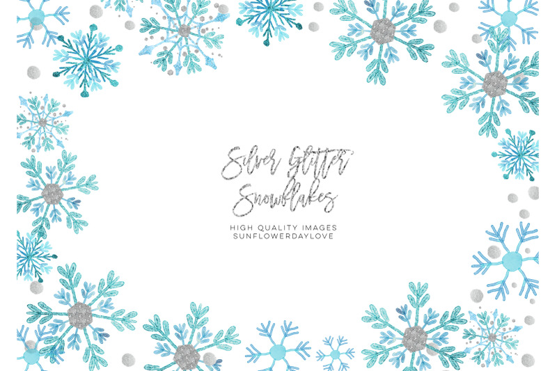 snowflake-borders-winter-snowflakes-watercolor-silver-snow-dust