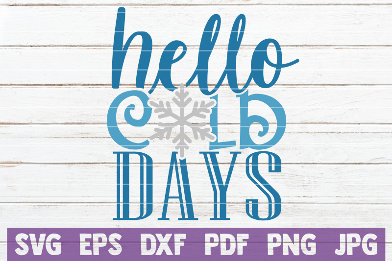 hello-cold-days-svg-cut-file