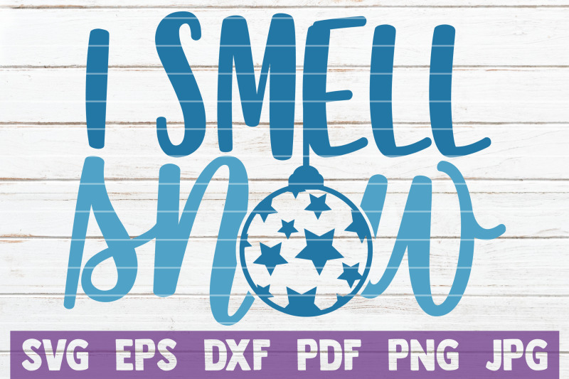 i-smell-snow-svg-cut-file