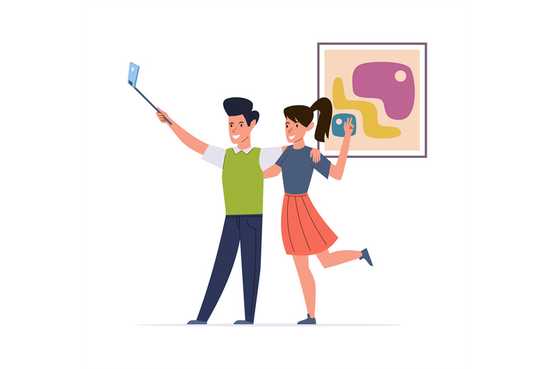 happy-couple-make-selfie-man-and-woman-hugging-and-take-photo-on-smar