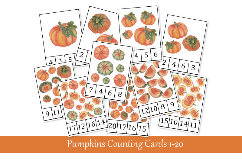 pumpkins-counting-cards-printable-math-flash-cards
