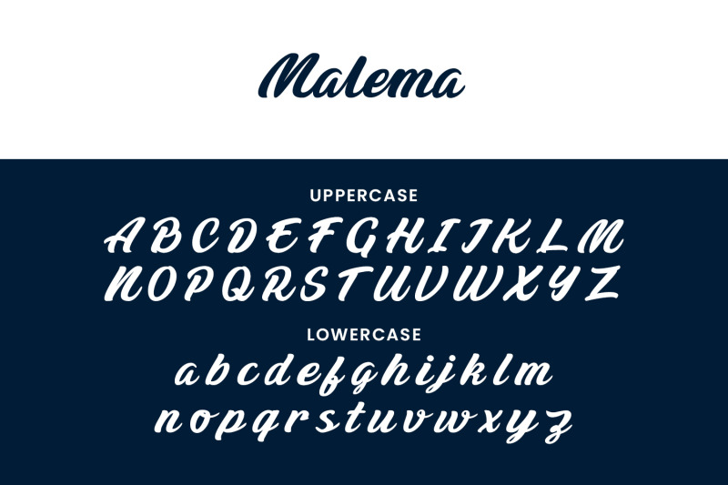 malema-handwritten-script-font