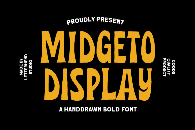 midgeto-display-handdrawn-font