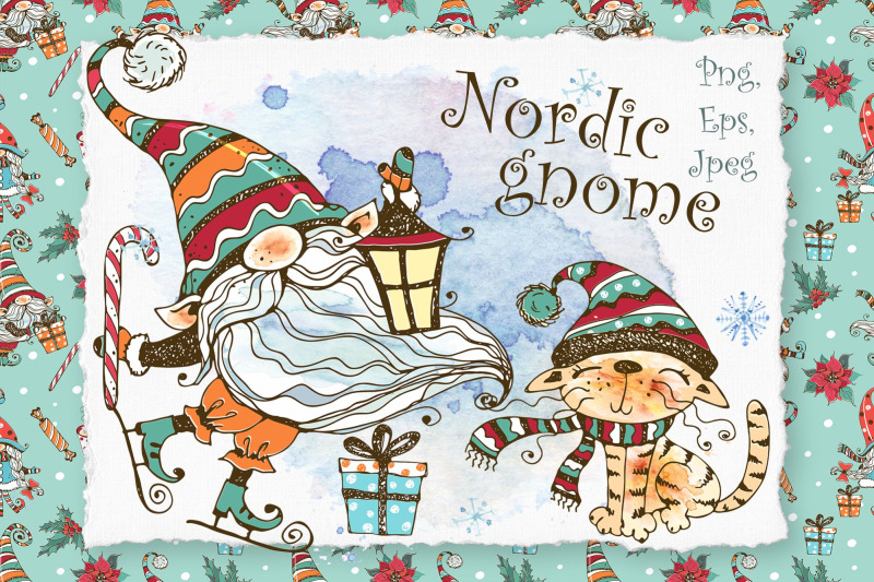 winter-clipart-nordic-gnome-png-and-cute-cat-christmas-card