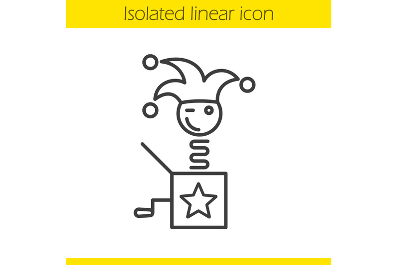 jack-in-the-box-linear-icon