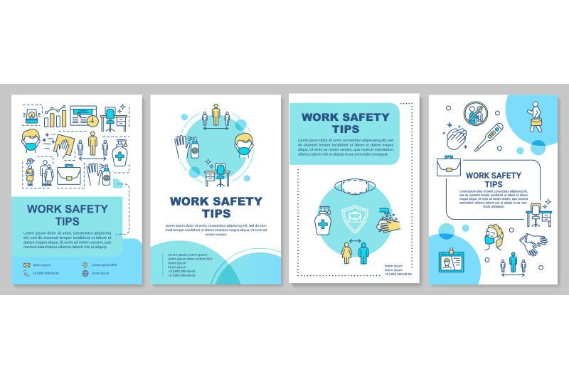 work-safety-tips-brochure-template