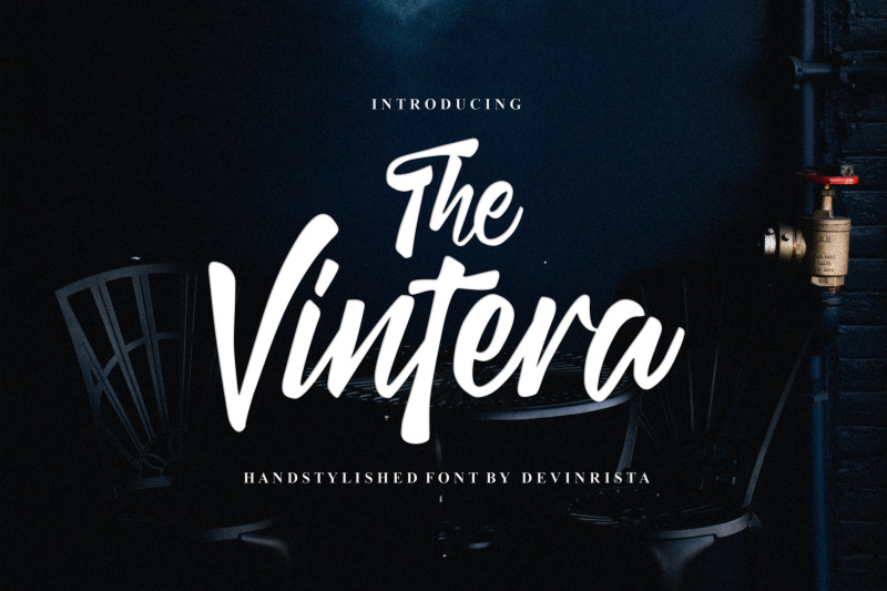 the-vintera-handstylish-font