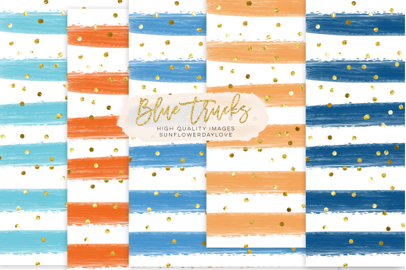 blue-stripe-digital-paper-blue-stripes-scrapbook-paper-pack