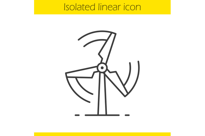 rotating-windmill-linear-icon
