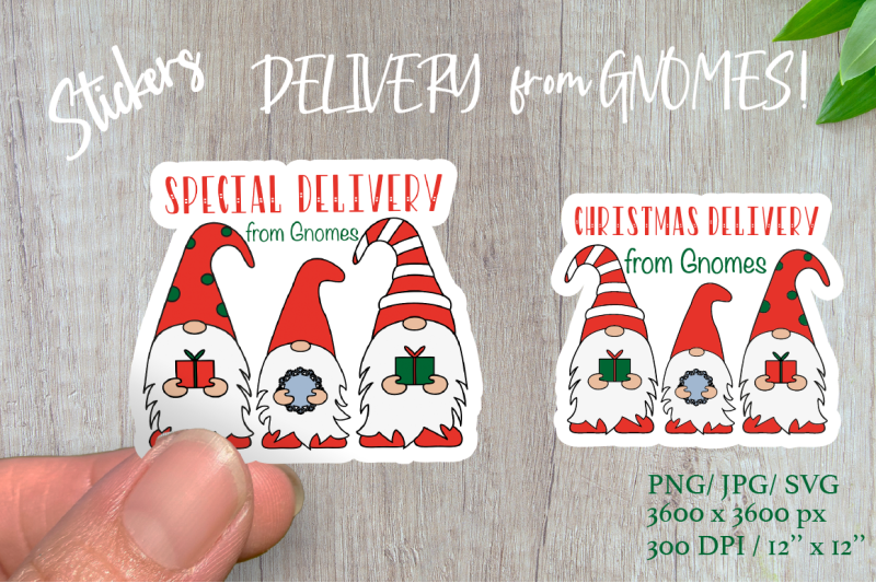 christmas-gnomes-delivery-christmas-stickers