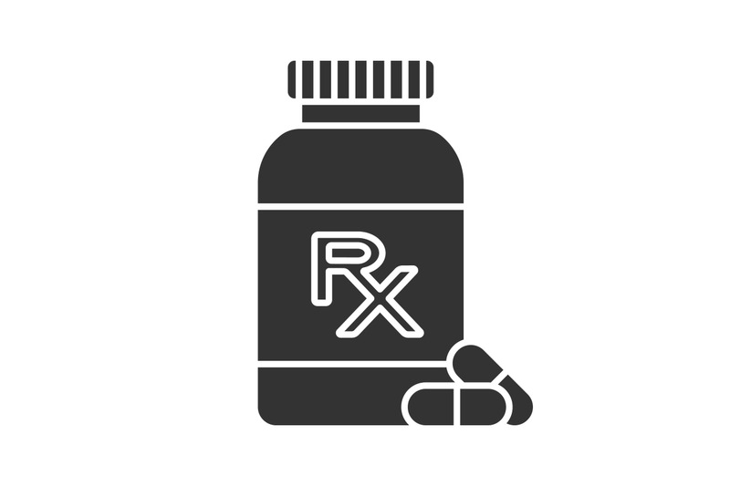 rx-pill-bottle-glyph-icon