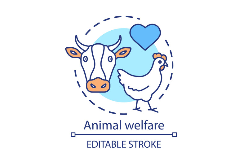 animal-welfare-care-concept-icon