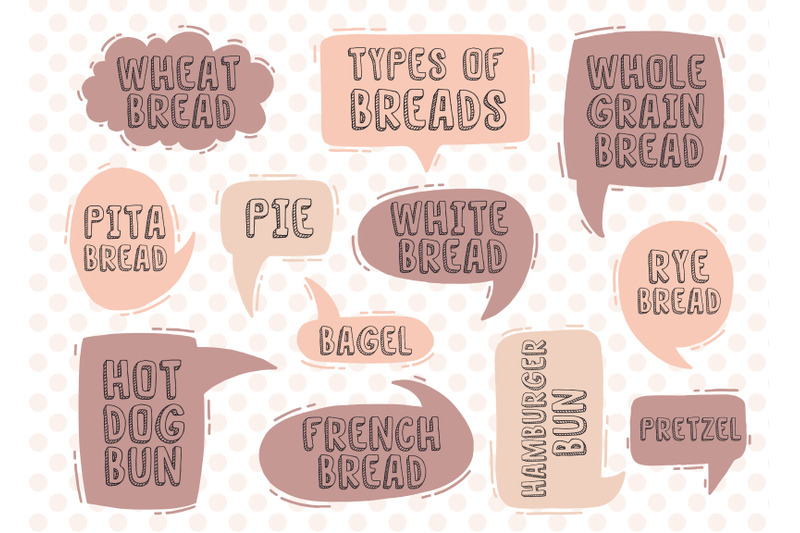 set-text-types-of-breads