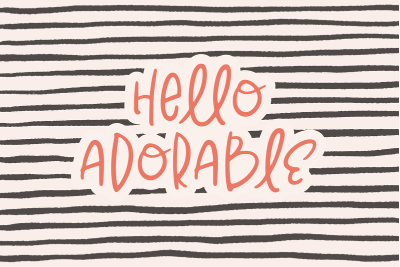 hello-adorable-cute-amp-quirky-handwritten-sans