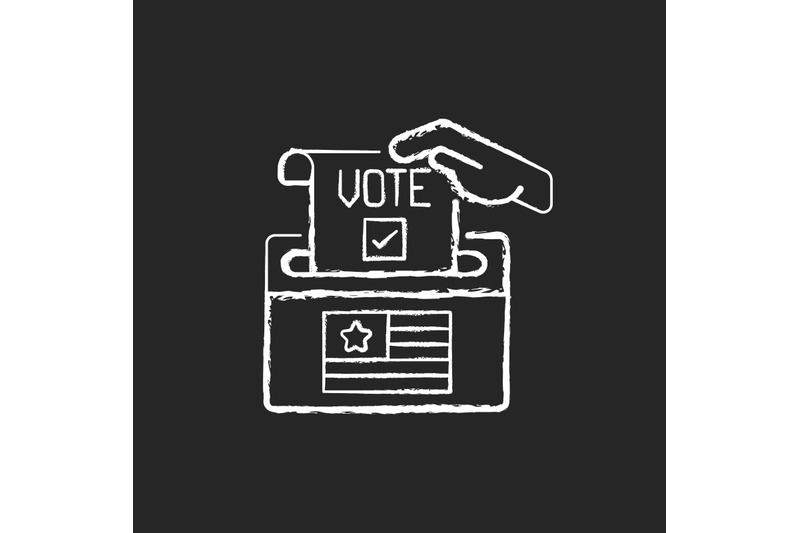ballot-drop-box-chalk-white-icon-on-black-background