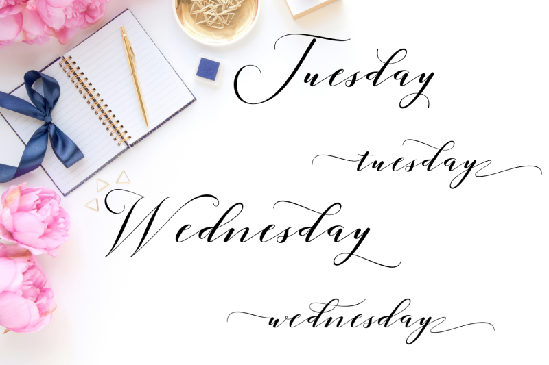 elegant-days-of-the-week-stickers