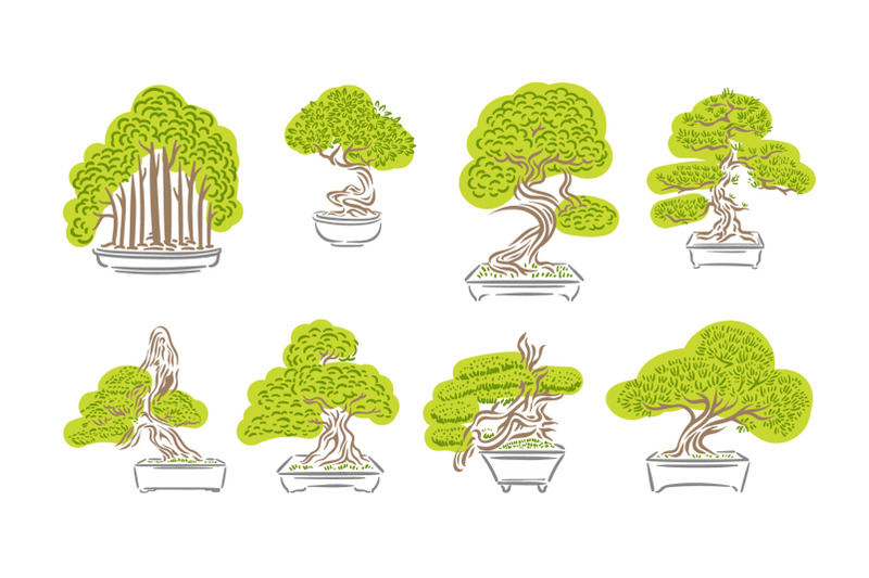 bonsai-tree-japanese-illustration-set-in-3-styles