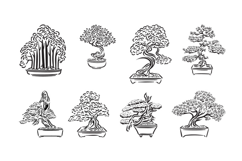 bonsai-tree-japanese-illustration-set-in-3-styles