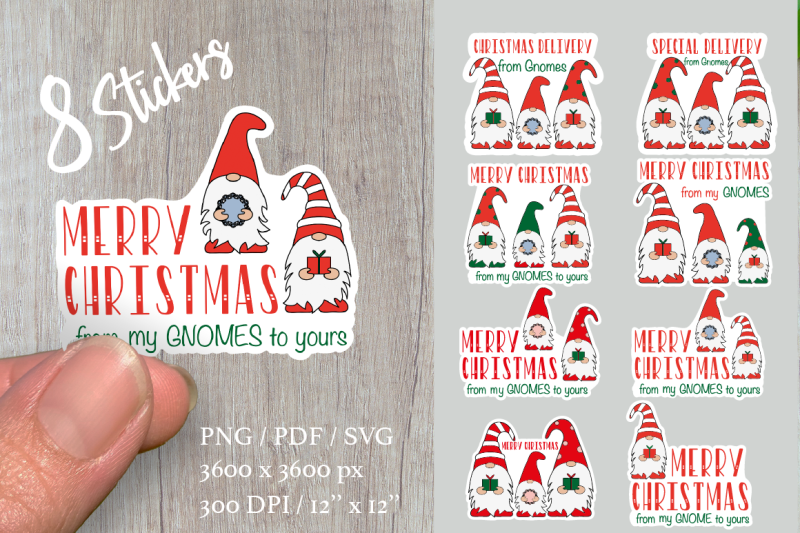 christmas-stickers-bundle-christmas-gnome