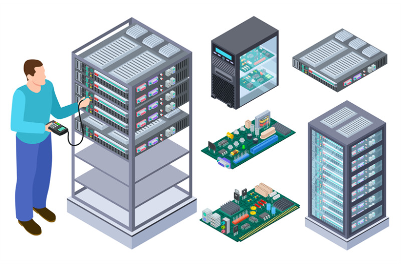 man-tests-computer-equipment-qa-tester-motherboards-and-data-storage