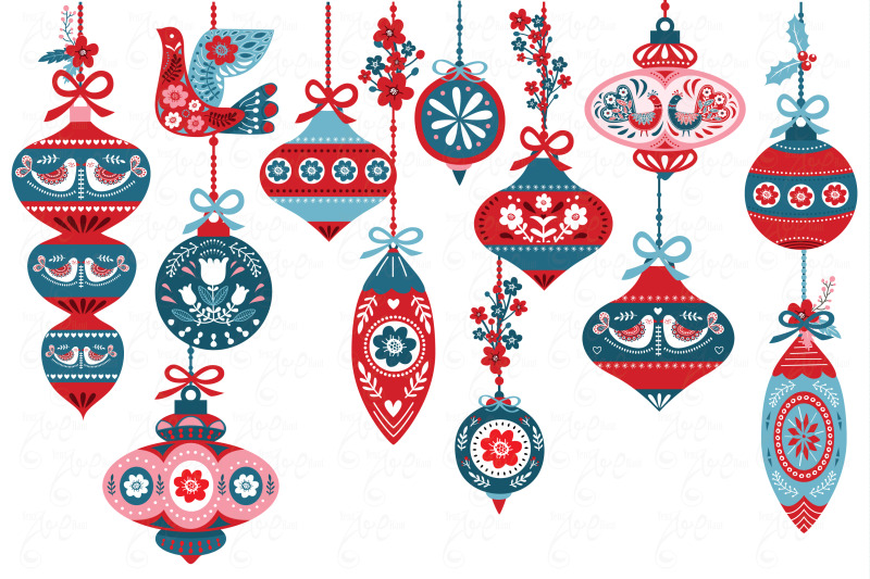 scandinavian-christmas-ornaments-set