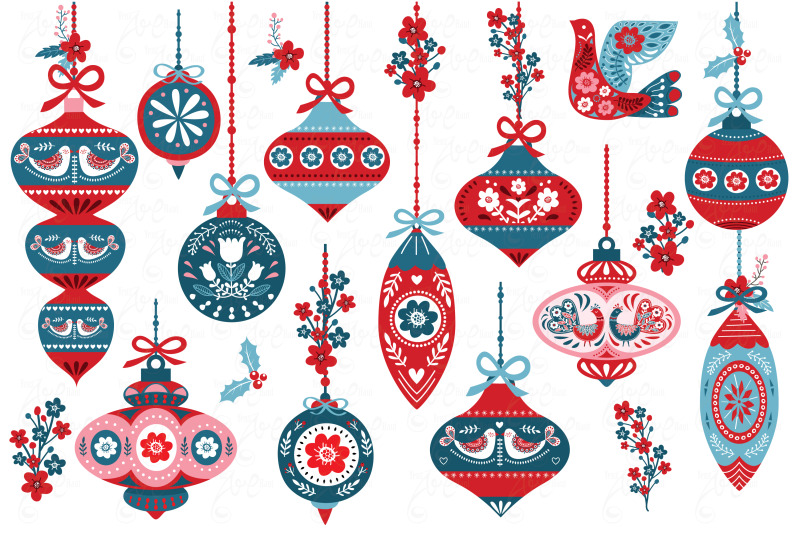 scandinavian-christmas-ornaments-set
