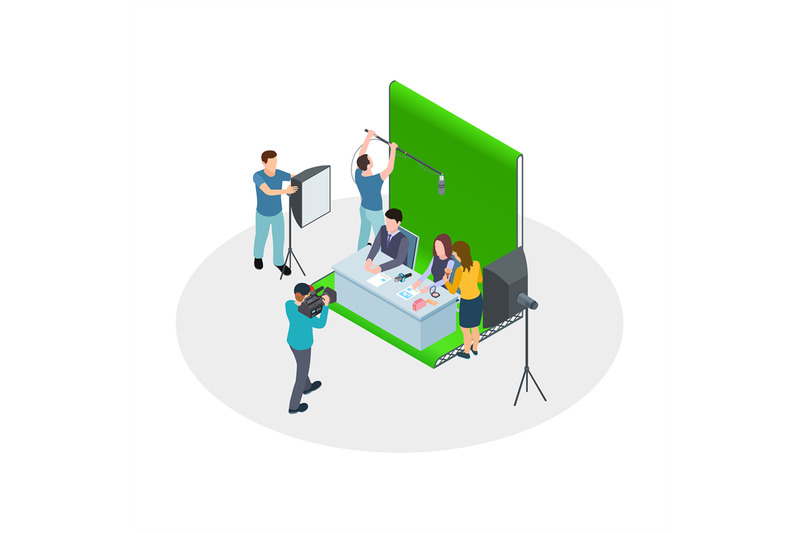 isometric-shooting-tv-show-vector-tv-hosts-make-up-artist-film-crew