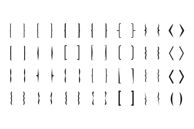 bracket-vector-icons-curly-line-brackets-typography-symbols-set
