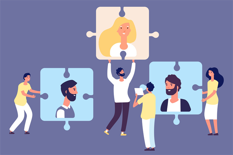hr-manager-and-headhunters-recruiting-concept-vector-job-search-hum