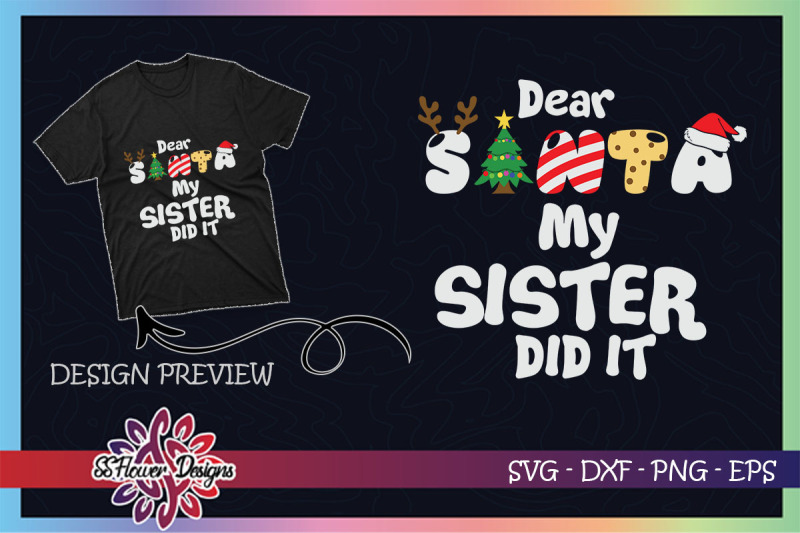 dear-santa-my-sister-did-it-funny-xmas