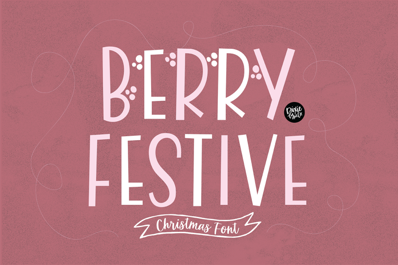 berry-festive-farmhouse-christmas-font