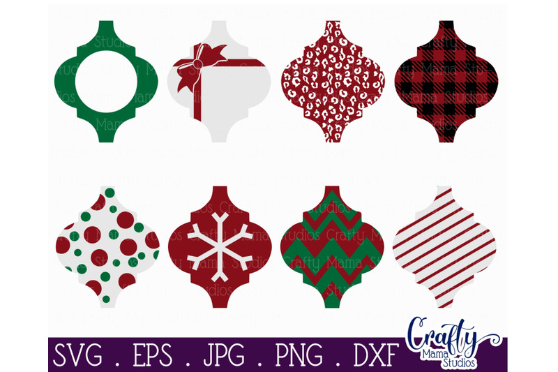Download Arabesque Tile Ornament Svg, Christmas Svg, Patterned Svg ...