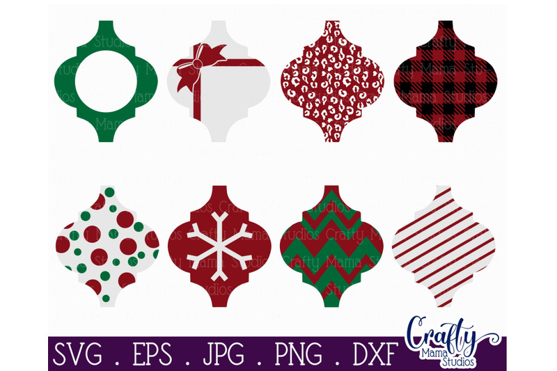 Arabesque Tile Ornament Svg, Christmas Svg, Patterned Svg ...