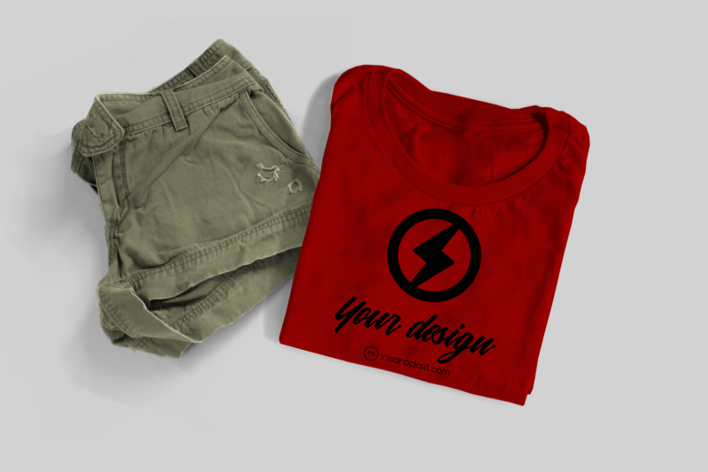 folded-tee-with-shorts-png-mock-up