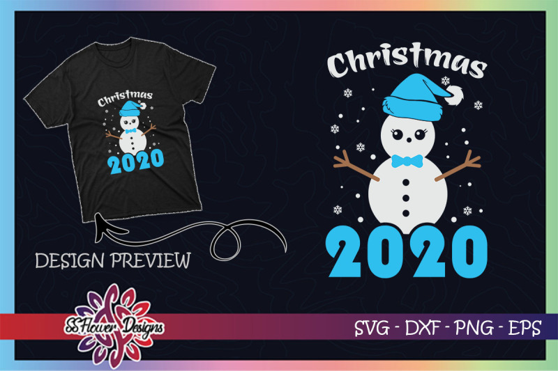 merry-christmas-2020-snowman-pajama