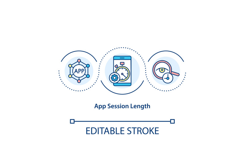 app-session-length-concept-icon