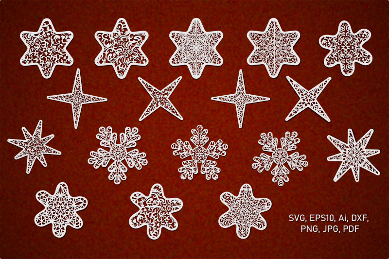 openwork-snowflakes