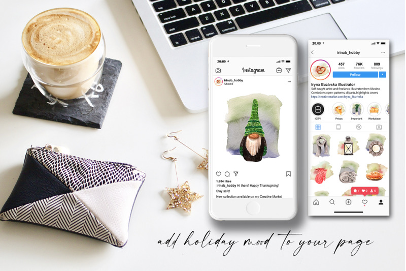 thanksgiving-instagram-highlights-covers-watercolor-images-blog-icons