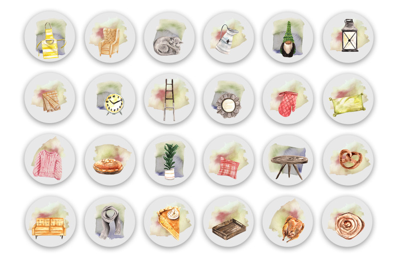 thanksgiving-instagram-highlights-covers-watercolor-images-blog-icons