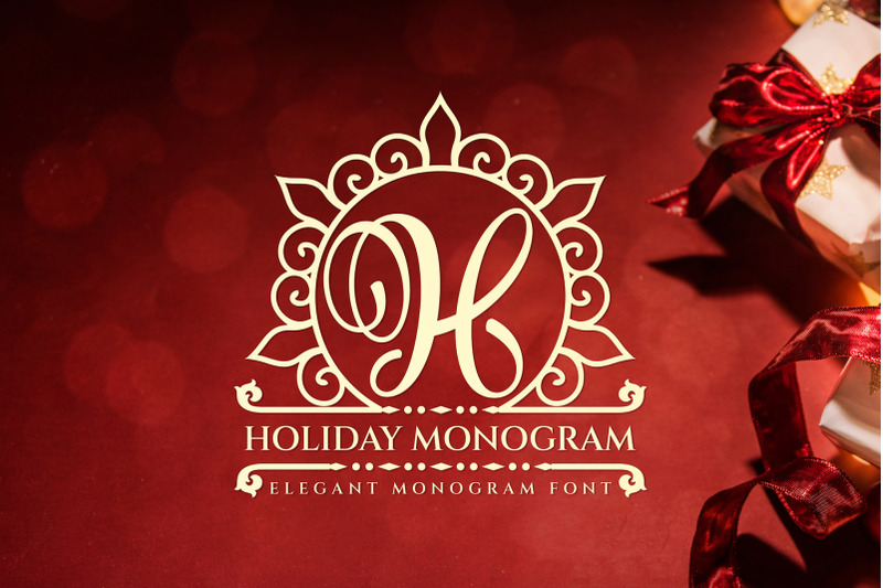 holiday-monogram