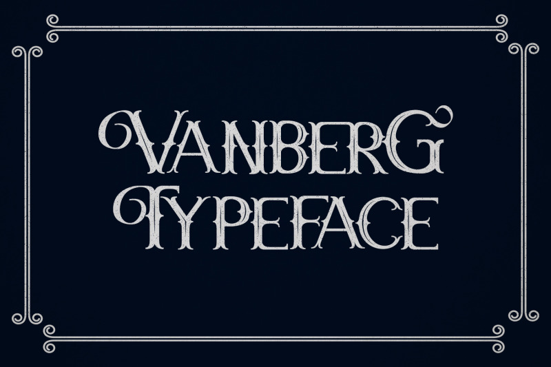 vanberg-blackletter-font