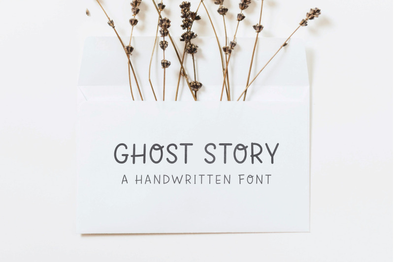 ghost-story-handwritten-font