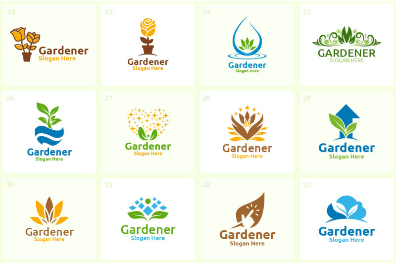 55-gardener-logo-bundle