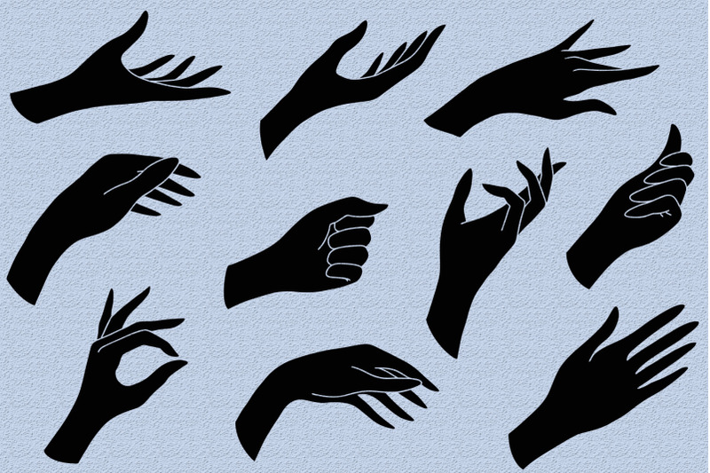 hands-clipart-and-procreate-stamps