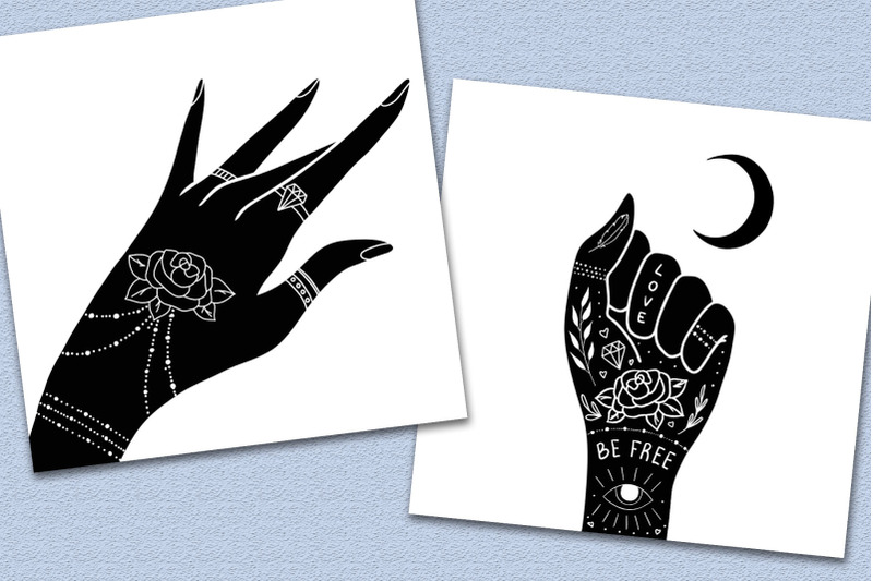 hands-clipart-and-procreate-stamps