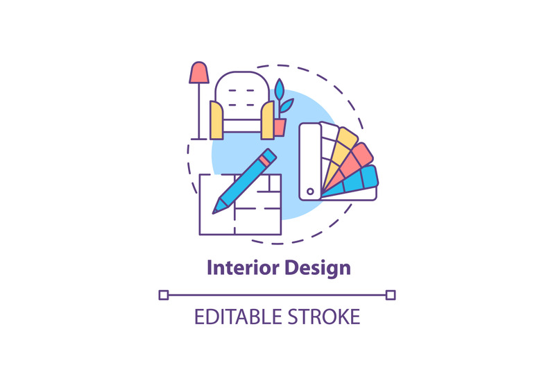 interior-design-concept-icon