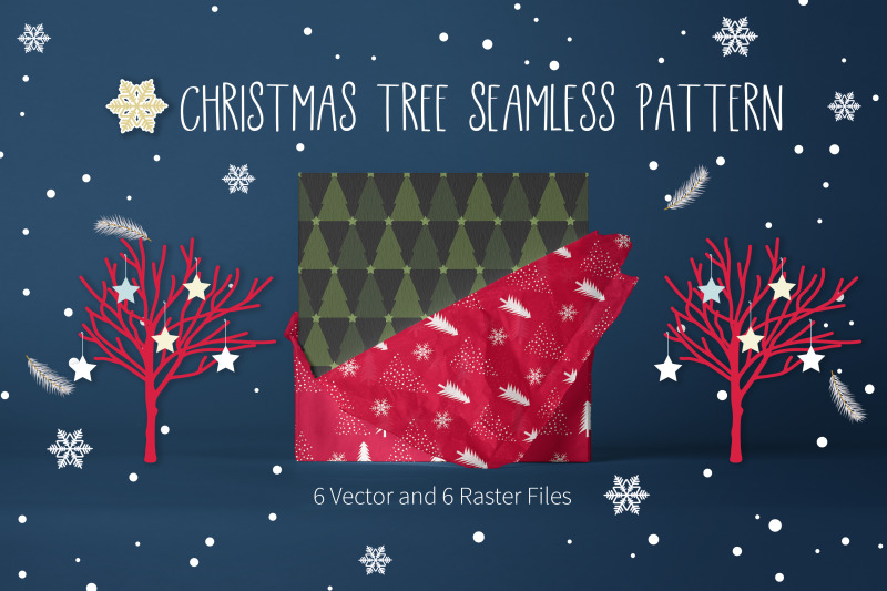 christmas-tree-seamless-pattern